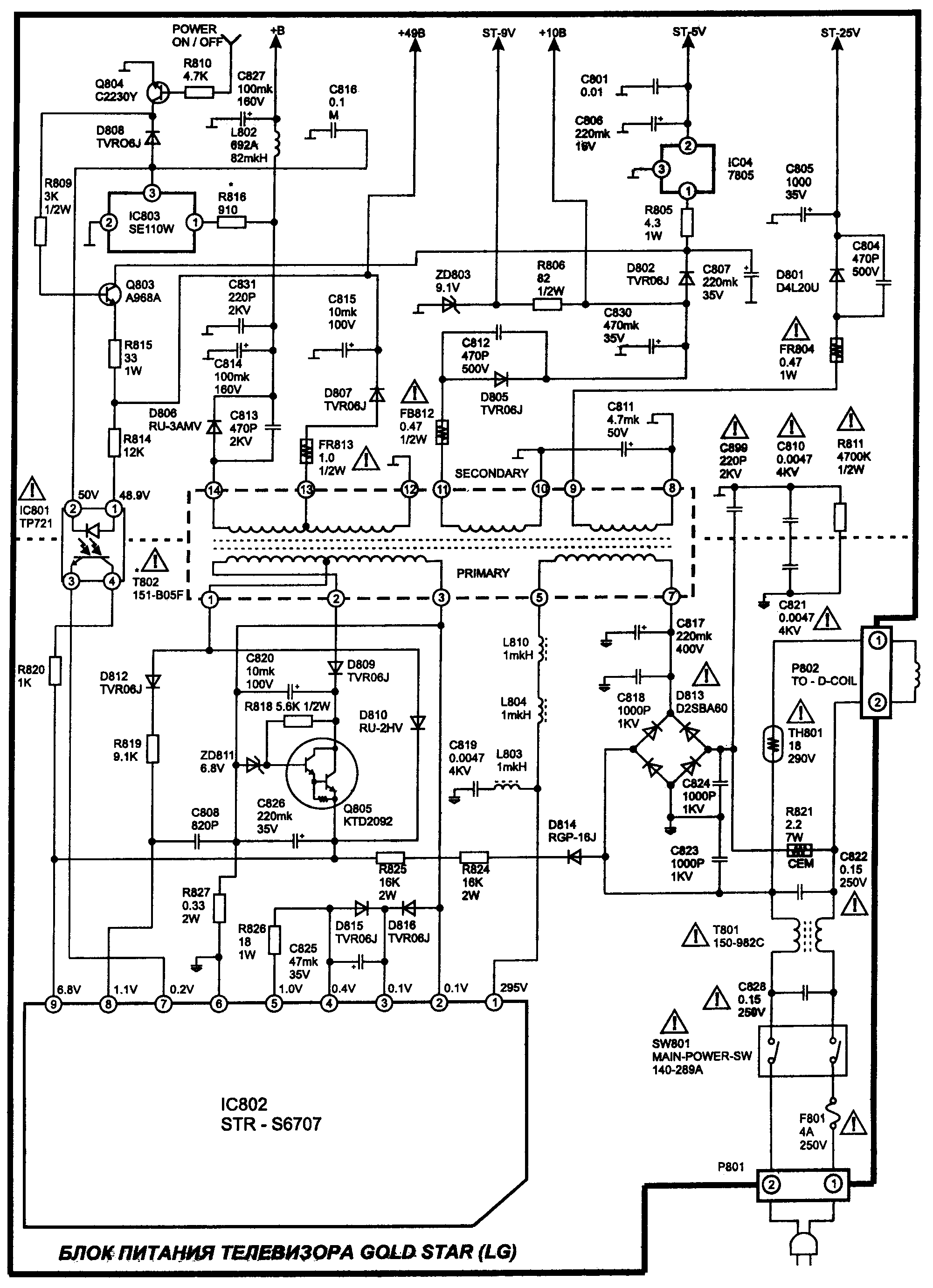 goldstar cf 21e20b схема